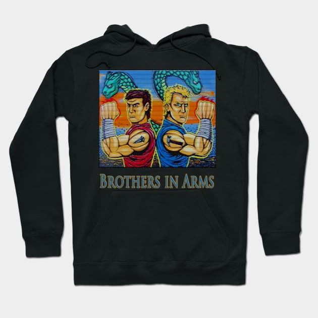 Double Dragon Hoodie by sapanaentertainment